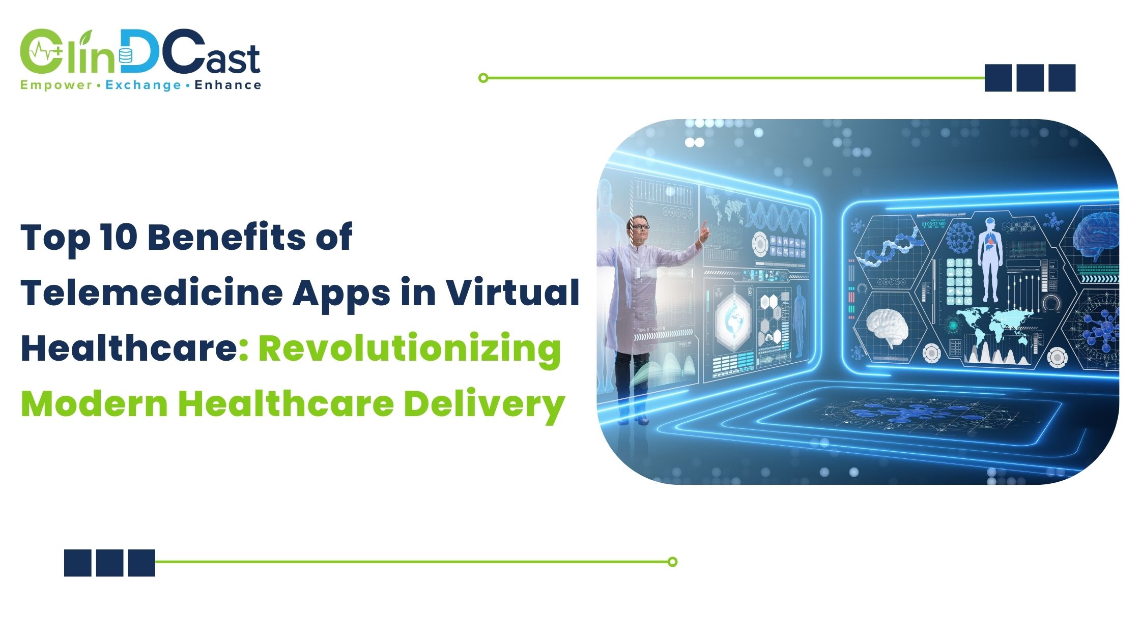 Top 10 Benefits of Telemedicine Apps in Virtual Healthcare